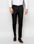 Jack & Jones Premium Suit Pant With Stretch In Slim Fit - Black