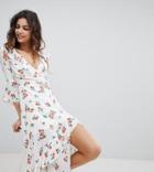 Miss Selfridge Floral Printed Wrap Dress