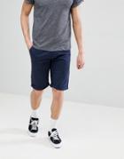 Esprit Slim Fit Chino Shorts In Navy - Navy