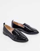 Raid Norah Flat Shoes In Black Patent