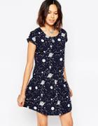 Noisy May Cosmo Short Sleeve Shirt Dress