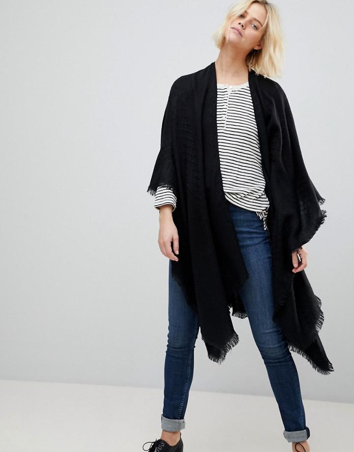 Vero Moda Poncho - Black