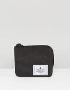 Asos Zip Around Wallet In Black - Black