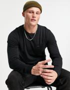 Lee Pocket Long Sleeve T-shirt-black