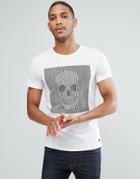 Blend Skull Stripes T-shirt - White
