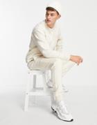 Topman Cargo Sweatpants In Ecru - Part Of A Set-neutral