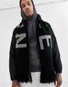 Nicce Oversized Scarf In Black