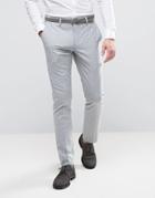 Selected Homme Wedding Skinny Suit Pants - Gray