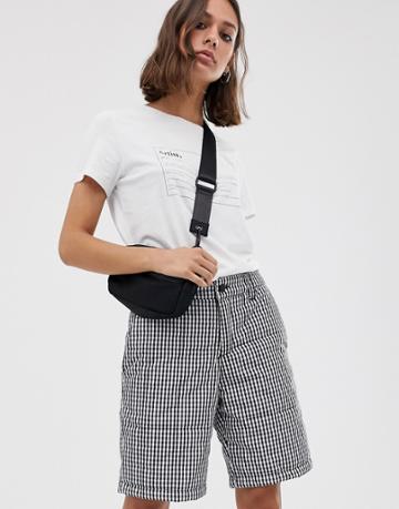 M.c. Overalls Quilted Shorts - Gray