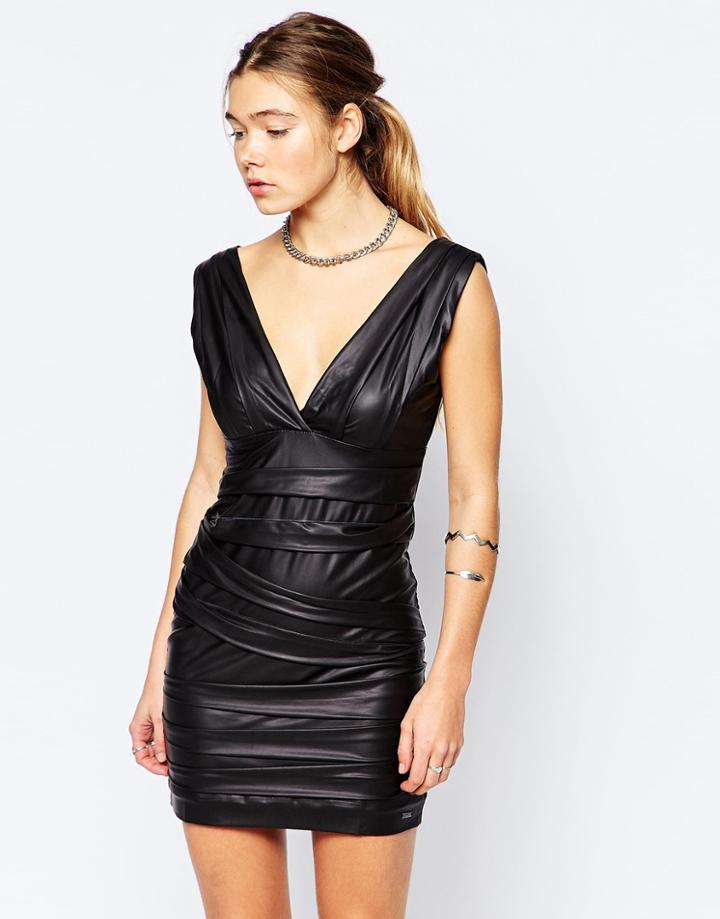 Pepe Jeans Tiered Katy Dress - Black