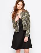 Traffic People Pepper Jacket In Jacquard - Black