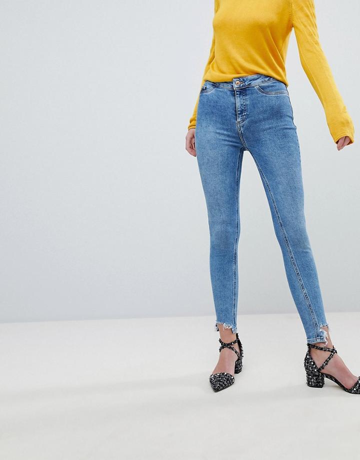 New Look Vanessa Super Skinny High Rise Jean - Blue