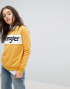 Wrangler Block Logo Sweatshirt - Yellow