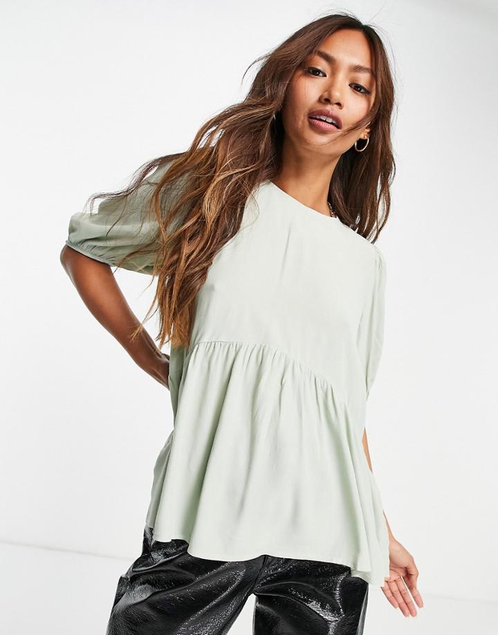 Vero Moda Blouse In Sage Green