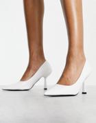 Schuh Silence Heeled Shoes In White