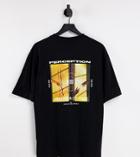 Collusion T-shirt With Print In Black