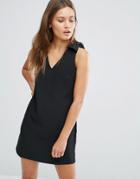 Pixie & Diamond Mini Dress - Black