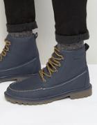 Rock & Religion Fleeced Lined Boots - Blue