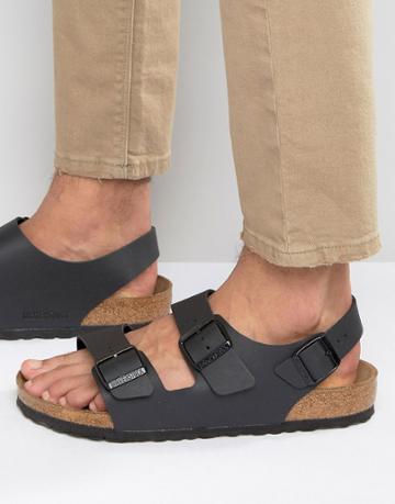 Birkenstocks Milano Sandals - Black