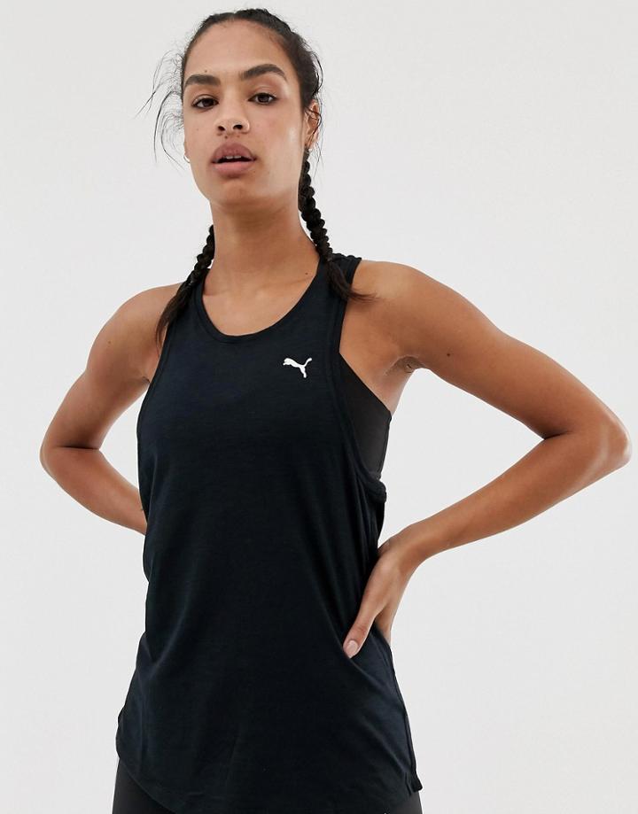 Puma Boyfriend Tank Top In Black - Black