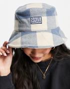 Quiksilver Funky Old Bucket Hat In Blue/white