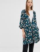 Minimum Printed Kimono Blazer - Multi