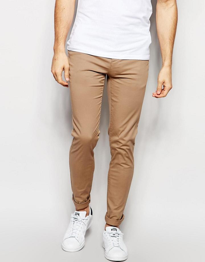 Asos Skinny Chinos - Stone