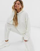 Asos Design Borg Knit Two-piece Hoody