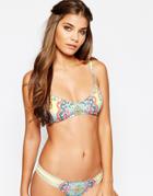 Seafolly Marrakech Bralette Bikini Top - Multi