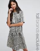 Y.a.s Tall Leaf Jacquard Top Co-ord - Multi