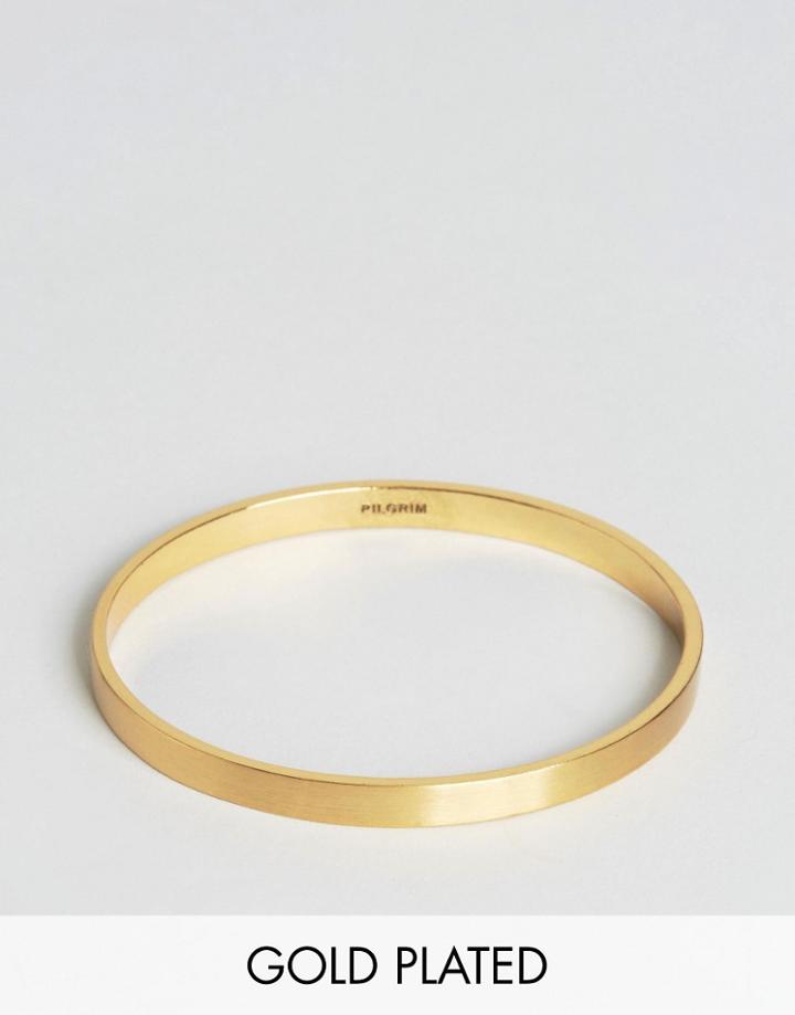 Pilgrim Gold Plated Simple Bracelet - Gold