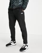 The North Face City Standard Double Knit Full Zip Sweatpants In Black