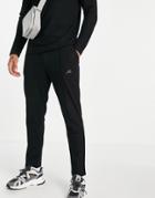 Jack & Jones Premium Textured Sweatpants Set In Black