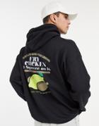 Vintage Supply Fry Chicken Hoodie In Black