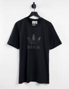 Adidas Originals Trefoil Series T-shirt In Black