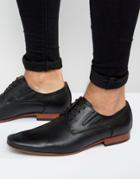 Aldo Rosling Leather Derby Shoes - Black