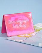 Skinnydip Bon Voyage Bitches Passport Holder - Multi