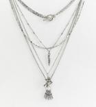 Sacred Hawk Necklace Layering Pack - Silver