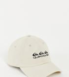 Quiksilver The Baseball Cap In Washed Beige Exclusive At Asos-neutral