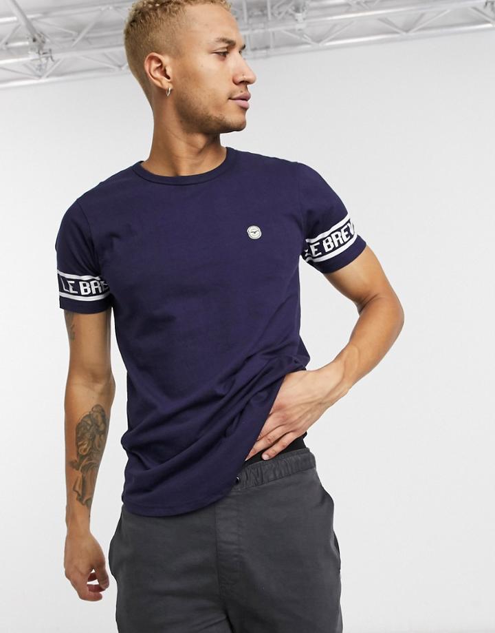 Le Breve Lounge T-shirts-navy