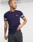 Le Breve Lounge T-shirts-navy