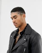 Asos Design Party Headpiece With Chains In Burnished Silver Tone - Silver