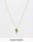 Only Child Mystic Spear Pendant Necklace - Multi