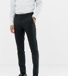 Heart & Dagger Skinny Suit Pants-black