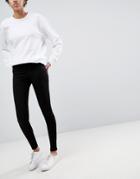 Waven Asa Mid Rise Skinny Jeans - Black
