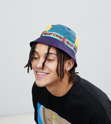 The Simpsons X Asos Design Kwik-e-mart Bucket Hat - Blue