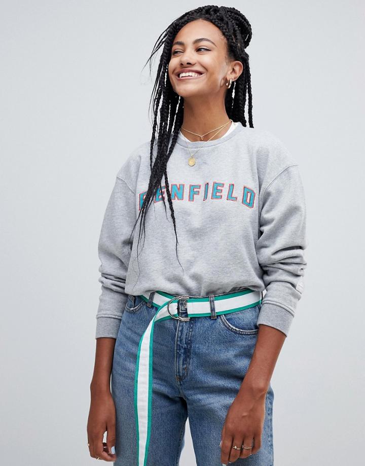Penfield Putnam Logo Sweat - White