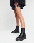 Dr Martens 1490 10 Eye Bex Boots In Black