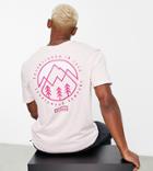Columbia Tillamook Way Ii Back Print T-shirt In Pink Exclusive At Asos