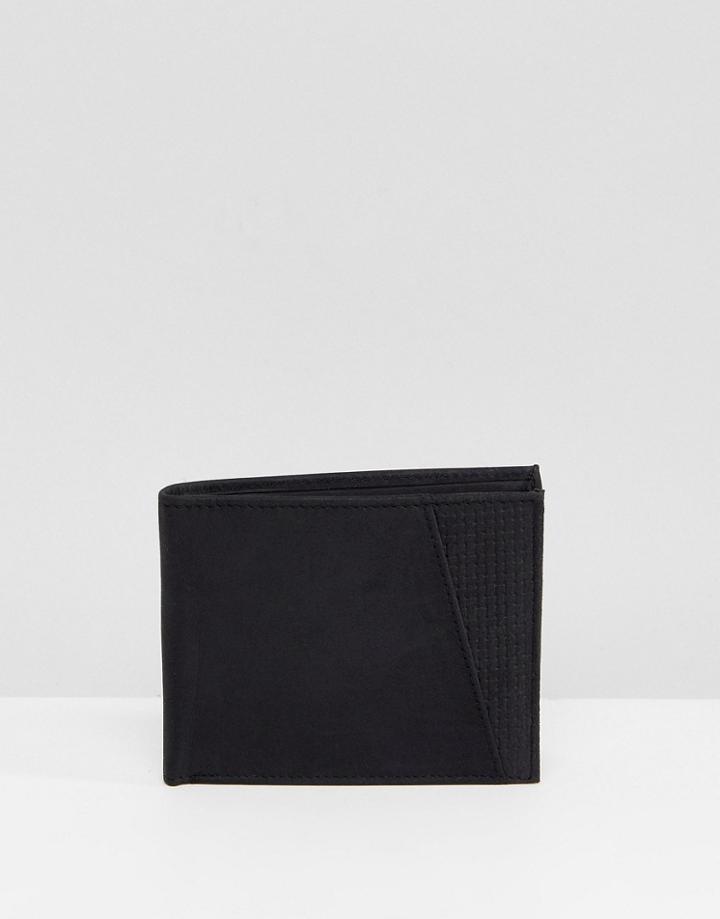 Peter Werth Tully Texture Wallet - Black